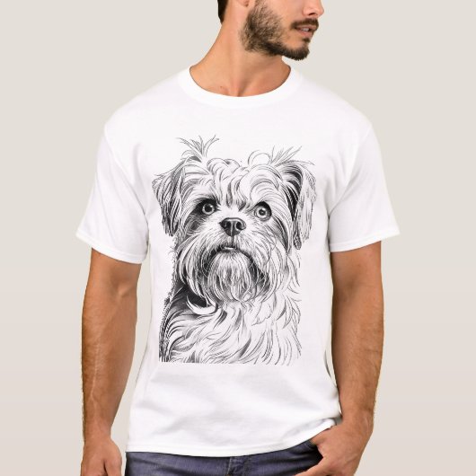 SW Hund T-shirt (Voorkant)
