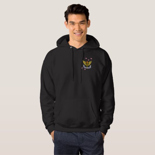 SW MANNEN VALENTIJN HOODIE (Voorkant volledig)