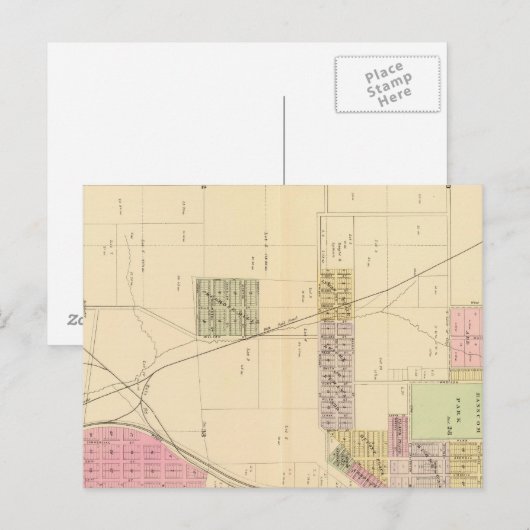 SW Omaha, Nebraska Briefkaart (Voorkant / Achterkant)