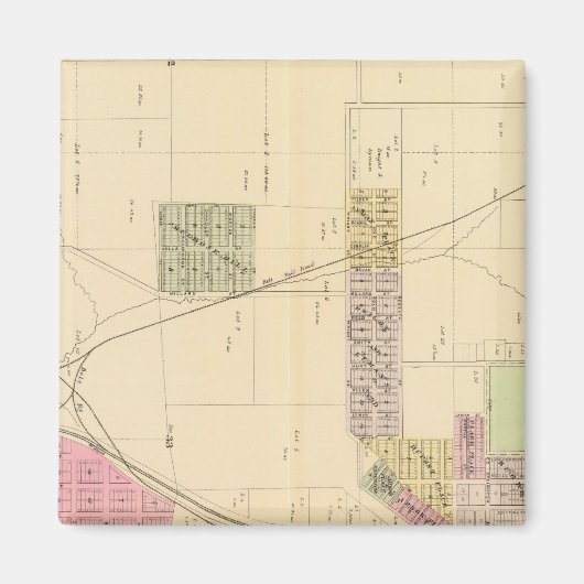 SW Omaha, Nebraska Magneet (Voorkant)