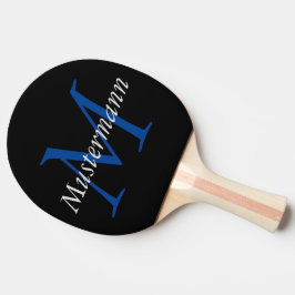 SW  personalisiert mit Monogramm Tafeltennisbatje