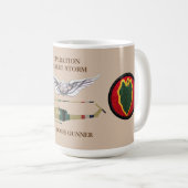 SWA 24e INF. Div. Huey Door Gunner Mok (Voorkant rechts)