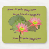 SWAAJ NMRK Two Lotus Mousepad Muismat (Voorkant)
