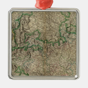 Swabia 2 metalen ornament