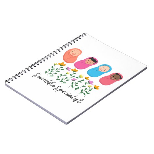 Swaddle Specialist NICU Verpleegkundige NeoNatal Notitieboek (Linkerzijde)