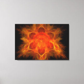 Swadhisthana Chakra Canvas Afdruk