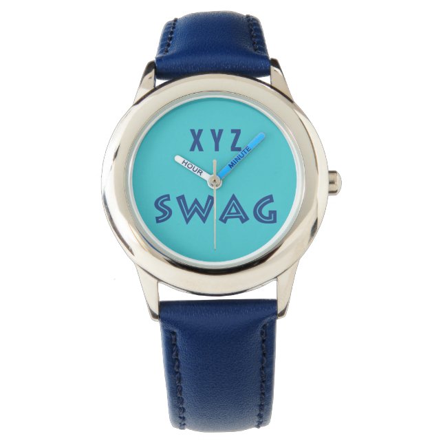 SWAG aangepaste horloges (Voorkant)