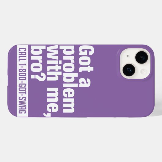 SWAG aangepaste iPhone-case Case-Mate iPhone Case (Achterkant (horizontaal))