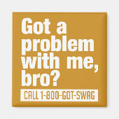 SWAG aangepaste magneet (Voorkant)