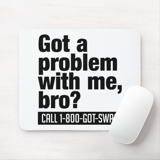 SWAG aangepaste mousepad Muismat (Met muis)
