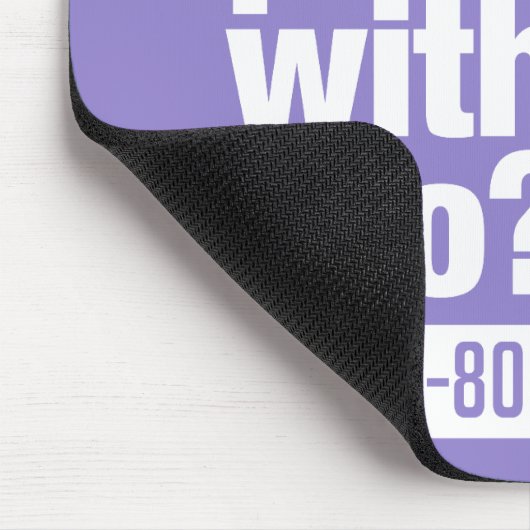 SWAG aangepaste mousepad Muismat (Hoek)