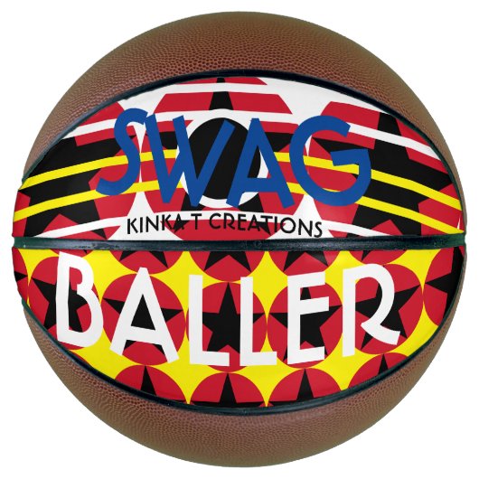 Swag Baller Basketball Basketbal (Voorkant)