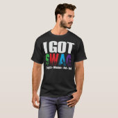Swag Black T Shirt (Voorkant volledig)