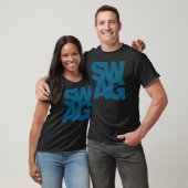 Swag - blauw t-shirt (Unisex)