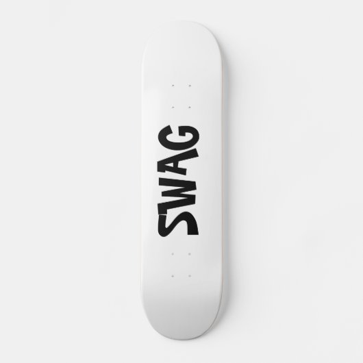 swag bord persoonlijk skateboard (Voorkant)