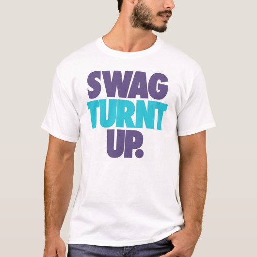 Swag draaien omhoog door: Trenz Unltd. Witte T-shi T-shirt (Voorkant)