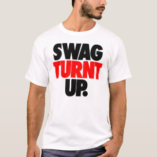 Swag draaien omhoog door: Trenz Unltd. Witte T-shi T-shirt