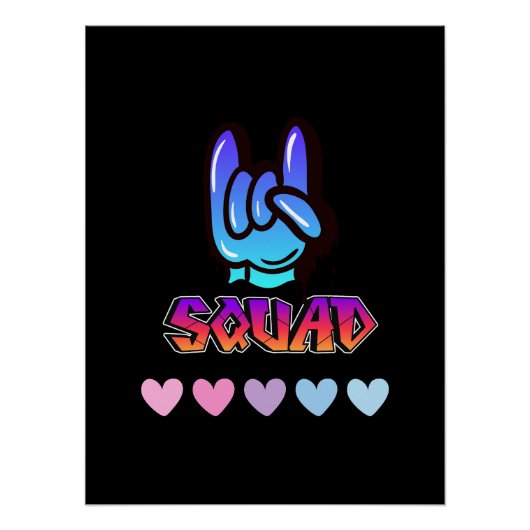 Swag Good Vibes Typografie Perfect Poster (Voorkant)