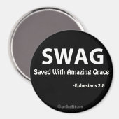 SWAG gotGod316.com Scripture Magneet (Voorkant / Achterkant)