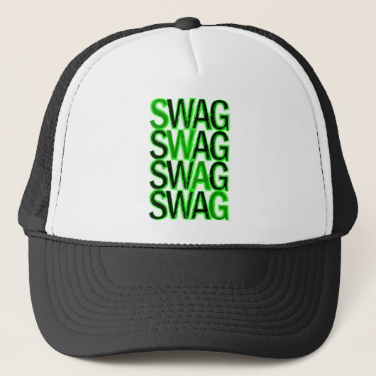 Swag - Groen Trucker Pet (Voorkant)