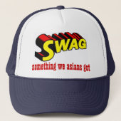SWAG:  iets wat we aziërs hebben gekregen Trucker Pet (Voorkant)