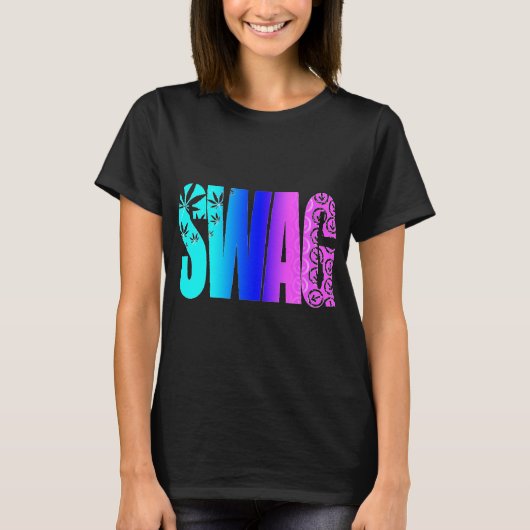 SWAG-kleuren T-Shirt (Voorkant)