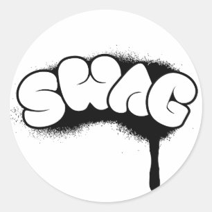 Swag Label (zwart)