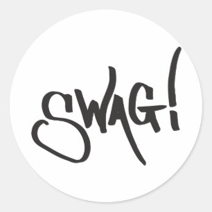 Swag Label - zwart