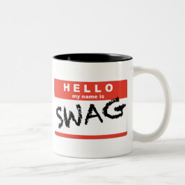 SWAG-Mok Tweekleurige Koffiemok