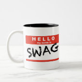 SWAG-Mok Tweekleurige Koffiemok (Links)