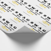 SWAG opgeslagen met geweldige Grace Cadeaupapier (Hoek)