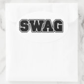 Swag Ovale Sticker (Tas)