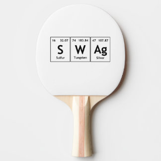 SWAg Periodic Table Element Word Chemistry Symbol Tafeltennisbatje