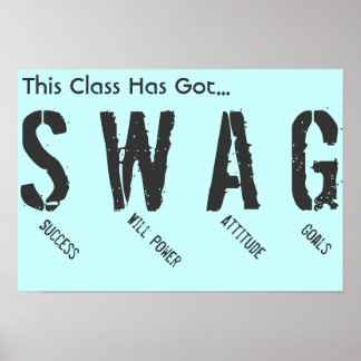 SWAG-Poster Poster