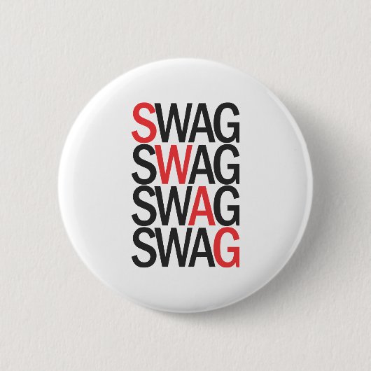 Swag Ronde Button 5,7 Cm (Voorkant)