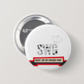 Swag Ronde Button 5,7 Cm (Voorkant /achterkant)