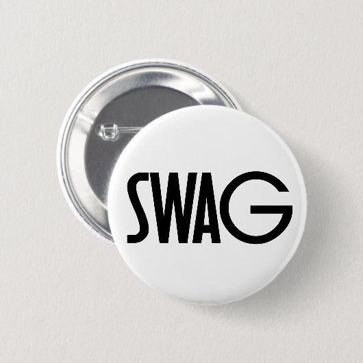 Swag Ronde Button 5,7 Cm (Voorkant /achterkant)