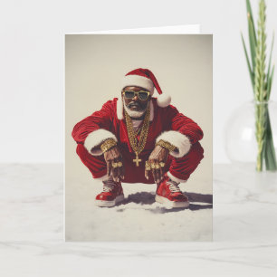 Swag Santa Een moderne kijk op het vakantie-icoon Kaart