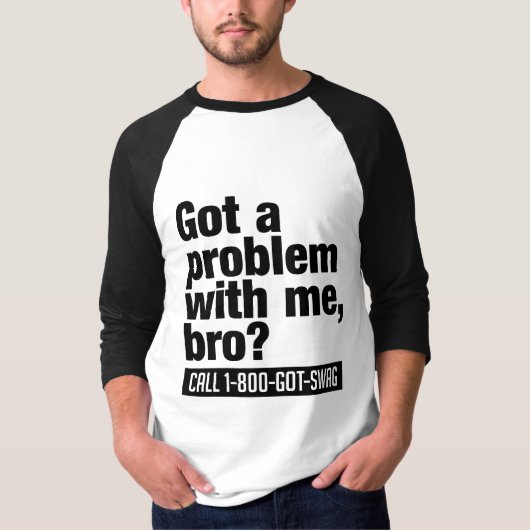 SWAG-shirt - kies stijl en kleur T-shirt (Voorkant)