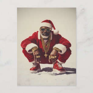 Swag Sinterklaas Een moderne kijk op het kersticoo Feestdagenkaart