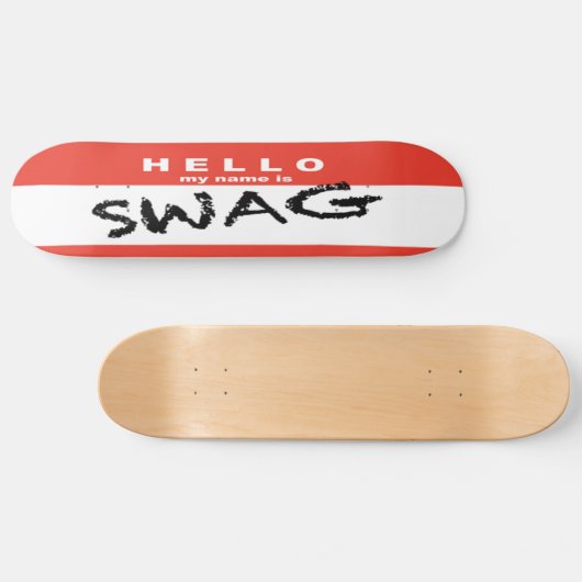 SWAG Skateboard (Horizontaal)