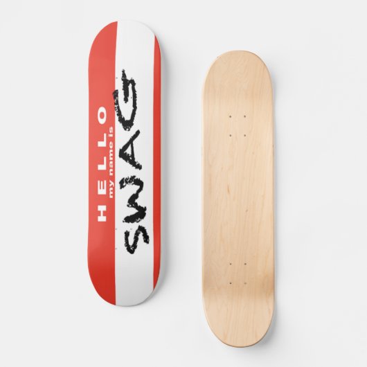 SWAG Skateboard (Voorkant)