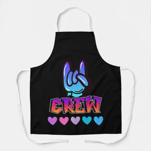 swag-typografie schort (Voorkant)