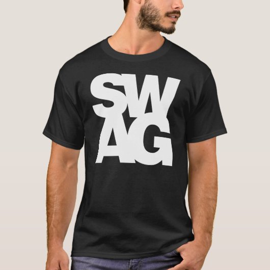 Swag - wit t-shirt (Voorkant)