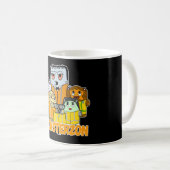 Swagazon Monsters Mummy Frankenstein Dracula Monst Koffiemok (Voorkant rechts)