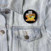 Swagazon Monsters Mummy Frankenstein Dracula Monst Ronde Button 5,7 Cm (In situ)