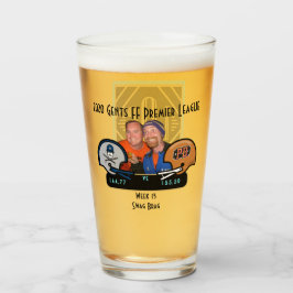 SwagBrag13 Lizzie tegen Peaky Pint Glass Glas