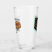 SwagBrag1 Mountaineers tegen Peaky Pint Glass Glas (Links)