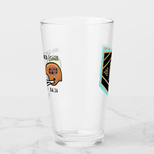 SwagBrag6 Zings/Peaky Pint Glass Glas (Links)