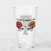 SwagBrag Der Rote/Peaky Pint Glass Glas (Voorkant)
